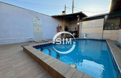 Casa, 300 m² - venda por r$ 880.000,00 ou aluguel por r$ 9.750,00/mês - parque burle - cabo frio/rj
