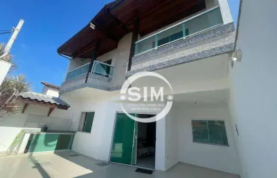 Casa com 4 dormitórios à venda, 198 m² por r$ 750.000,00 - palmeiras - cabo frio/rj