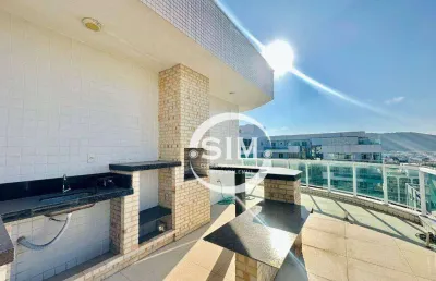 Cobertura com 4 dormitórios à venda, 267 m² por r$ 1.970.000,00 - centro - cabo frio/rj