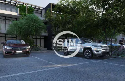 Flat com 1 dormitório à venda, 27 m² por r$ 1.410.743 - passagem - cabo frio/rj