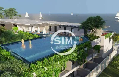 Flat com 1 dormitório à venda, 27 m² por r$ 670.103,90 - passagem - cabo frio/rj