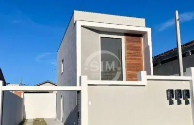 Casa com 2 dormitórios à venda, 76 m² por r$ 400.000,00 - guriri - cabo frio/rj