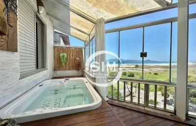 Cobertura com 4 dormitórios à venda, 150 m² por r$ 1.700.000,00 - algodoal - cabo frio/rj