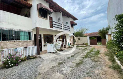 Casa com 5 dormitórios à venda, 331 m² por r$ 600.000,00 - palmeiras - cabo frio/rj