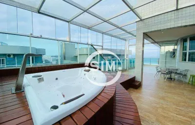 Cobertura com 4 dormitórios à venda, 368 m² no algodoal - cabo frio/rj