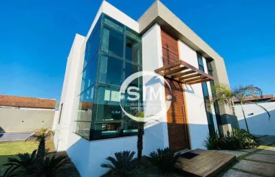 Casa com 4 dormitórios à venda, 250 m² no foguete - cabo frio/rj