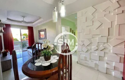 Apartamento com 2 dormitórios à venda, 55 m² por r$ 430.000,00 - braga - cabo frio/rj