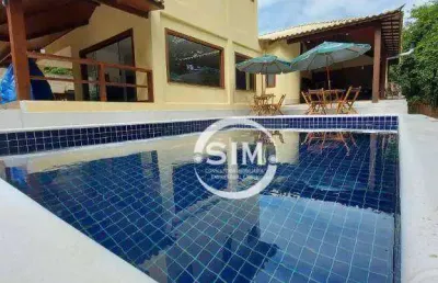 Casa com 4 dormitórios à venda, 700 m²  - manguinhos - armação dos búzios/rj