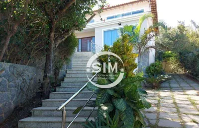 Casa com 4 dormitórios à venda, 210 m² - alto de búzios - armação dos búzios/rj