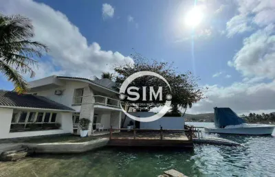 Casa com 6 dormitórios à venda, 757 m² por r$ 6.900.000,00 - são bento - cabo frio/rj