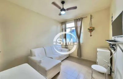 Apartamento com 2 dormitórios à venda, 50 m² por r$ 350.000,00 - passagem - cabo frio/rj