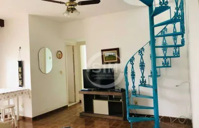 Cobertura com 2 dormitórios, 140 m² - venda por r$ 850.000,00 ou aluguel por r$ 3.800,00/mês - passagem - cabo frio/rj