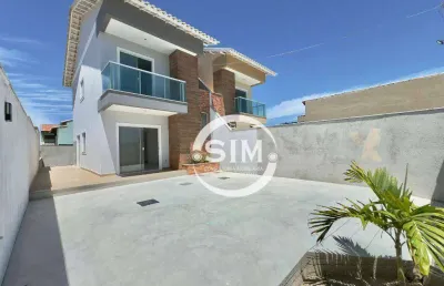 Casa com 4 dormitórios à venda, 103 m² por r$ 720.000,00 - foguete - cabo frio/rj