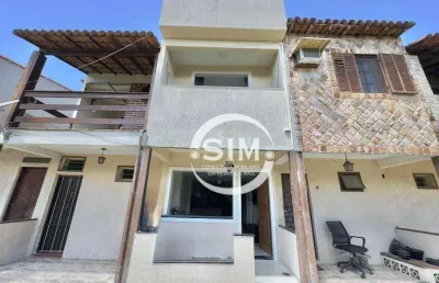 Casa com 2 dormitórios à venda, 70 m² por r$ 350.000 - portinho - cabo frio/rj