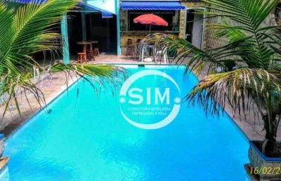 Casa com 13 dormitórios à venda, 450 m² por r$ 2.950.000,00 - praia dos anjos - arraial do cabo/rj