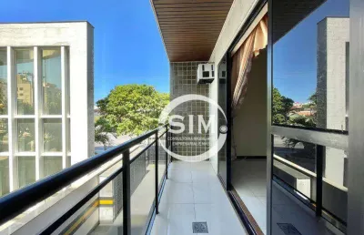 Apartamento com 1 dormitório para alugar, 42 m² por r$ 2.275,06/mês - braga - cabo frio/rj