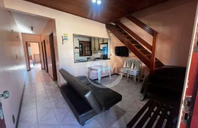 Apartamento com 1 dormitório à venda, 75 m² por r$ 290.000,00 - peró - cabo frio/rj