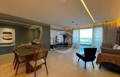 Apartamento com 4 dormitórios à venda, 284 m² por r$ 2.700.000 - braga - cabo frio/rj