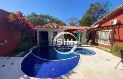 Casa com 4 dormitórios, 350 m² - venda por r$ 2.350.000,00 ou aluguel por r$ 6.500,00/mês - praia do siqueira - cabo frio/rj