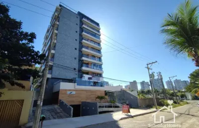 Apartamento 2 quartos para venda em salvador, jaguaribe, 2 dormitórios, 1 suíte, 2 banheiros, 1 vaga