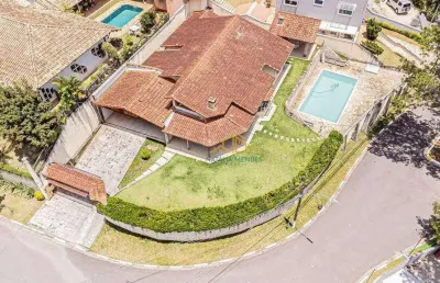 Casa com 3 dormitórios à venda, 208 m² por r$ 1.100.000,00 - estrada fernando nobre - cotia/sp