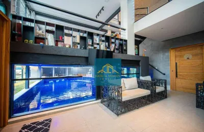 Casa com 3 dormitórios à venda, 250 m² por r$ 1.700.000,00 - granja viana - palm hills - cotia/sp