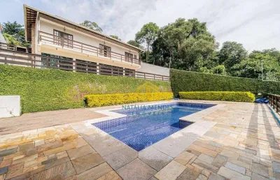 Casa com 4 dormitórios à venda, 490 m² por r$ 2.850.000,00 - granja viana - jardim passargada i - cotia/sp