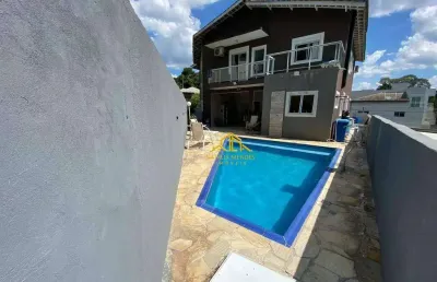 Casa com 5 dormitórios à venda, 223 m² por r$ 1.100.000,00 - jardim  europa  - vargem grande paulista/sp
