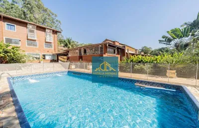 Casa com 4 dormitórios à venda, 620 m² por r$ 1.790.000,00 - parque dom henrique - cotia/sp