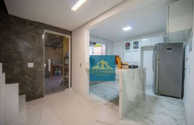 Casa com 3 dormitórios à venda, 130 m² por r$ 375.000,00 - jardim petrópolis - cotia/sp