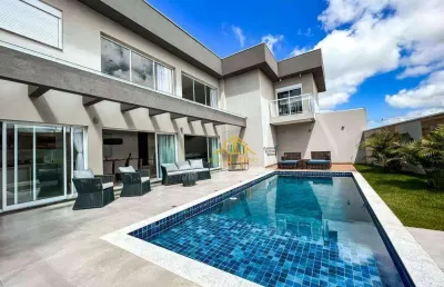 Casa com 4 quartos à venda, 350 m² por r$ 2.430.000 - central park residence - vargem grande paulista/sp
