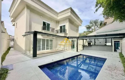 Casa com 4 dormitórios à venda, 468 m² por r$ 3.500.000,00 - são paulo ii - cotia/sp