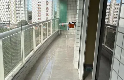 Apartamento com projetados, para locação ,no parque shalon com 3 qrts