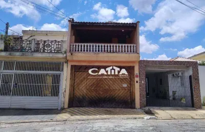 Sobrado na cidade patriarca 5 dormitórios sendo 1 suíte, hidro, 2 vagas, 200 m²