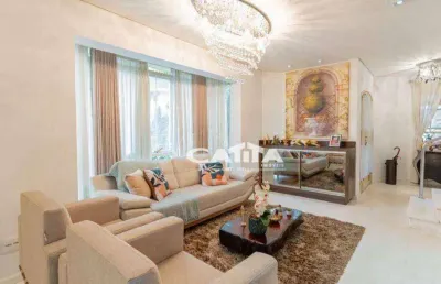 Sobrado em condomínio de alto padrão estilo europeu com 4 quartos e 5 vagas disponível para venda na região da vila carrão