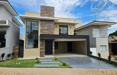 Casa em condomínio fechado com 3 quartos à venda no residencial aziz louveira, louveira , 245 m2 por r$ 2.380.000