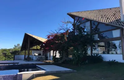 Casa em condomínio fechado com 5 quartos à venda no jardim primavera, louveira  por r$ 3.900.000