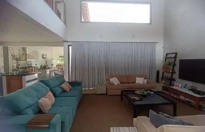 Casa em condomínio fechado com 4 quartos para alugar no parque dos resedás, itupeva , 945 m2 por r$ 12.000