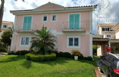 Casa em condomínio fechado com 3 quartos à venda no centro, louveira  por r$ 850.000