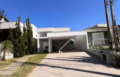 Casa em condomínio fechado com 3 quartos para alugar no jardim bandeirantes, louveira  por r$ 7.000