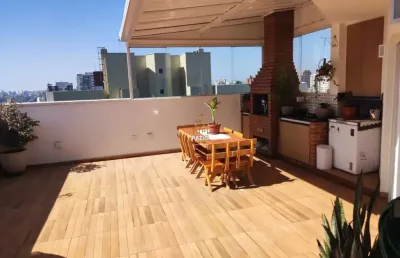 Cobertura com 3 quartos à venda na rua serra de bragança, 923, tatuapé, são paulo por r$ 1.300.000