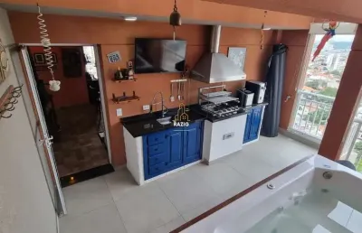 Cobertura com 2 quartos à venda na rua coelho barradas, 59, parque da vila prudente, são paulo por r$ 1.070.000