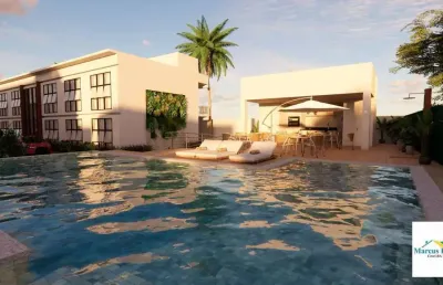 Praia flet - apartamento alto padrão em taperapuan, porto seguro/ba