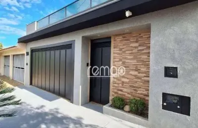 Casa com 3 dormitórios à venda, 180 m² por r$ 450.000 - city petrópolis - franca/sp
