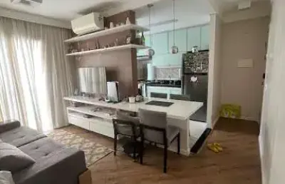 Apartamento com 2 dormitórios para alugar, 58 m² por r$ 3.585,00/mês - jardim tupanci - barueri/sp
