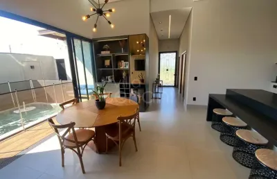 Belíssima casa com três suítes à venda no terrasalphaville, mirassol/sp