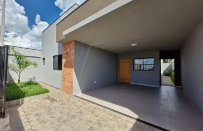 Linda casa à venda no residencial regissol ii, mirassol/sp