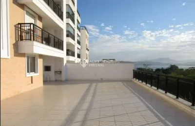 Apartamento com 3 quartos para alugar na rua joão meirelles, 1451, abraão, florianópolis, 265 m2 por r$ 5.900