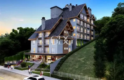 Apartamento totalmente mobiliado à venda no centro de gramado - rs.