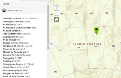 Terreno 481,38m² à venda no bairro jardim américa, em caxias do sul-rs.